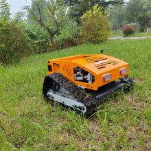 radio controlled lawn mower, China remote control slope mower price, lawn mower robot for sale