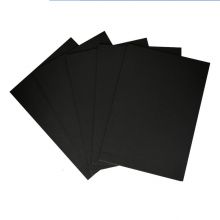 black cardboard hard paper sheet for box packaging