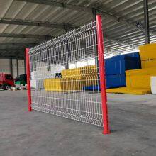 Hot Selling Galvanized Decorative Garden 3D Curved Welded Wire Mesh Fence Iron Peach Post Fence thumbnail-3