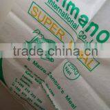 2016 Customized Printing 10kg 25kg pp Flour Sack Bag Polypropylene Bags