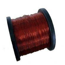 Эмалеванное проволочное изделие с высоким пробойным напряжением, хорошее термостойкость, проволока для голосовых катушек, алюминиевая эмалированная проволока, поставщик эмалированной проволоки thumbnail-1