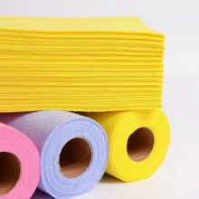 Viscose Coloured Needle Punched Non Woven Fabric Germany Nonwoven Cleaning Cloths thumbnail-5