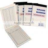 Duplicate salesbook