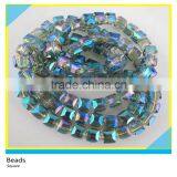 One Strand Square Shape Faceted Loose Crystal Beads 8*8 mm Strands of Glass Crystal Beads thumbnail-5