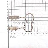 Fashion Jewelry 2015 Steel Jewelry Cute Design Couple Keychains thumbnail-4