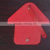 PU Leather Mushroom Shape Tag Can be Decorated With DIY Slide Letters thumbnail-1