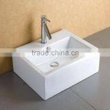 Modern Hand Wash Rectangular Ceramic Art Sink thumbnail-3