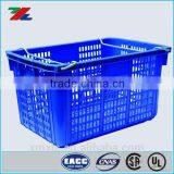Euro Standards PP Plastic Turnover Box With Wheels / High Quality Wheels Plastic Turnover Box thumbnail-2
