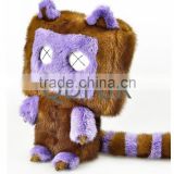 QD80911Soft Raccoon Frank Baby Doll Real Mink Fur Teedy Factory Directly Sale