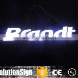 Waterproof Stainless Steel Advertising Illuminated Light Box Letter Sign