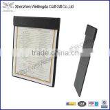Top Grade Leather Single-panel Magnetic Menu Covers