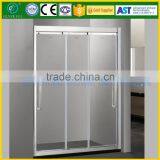 Smart Bathroom Tempered Glass 3 Panel Sliding Shower Enclosures Door thumbnail-2