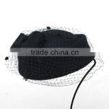 Wool Fascinator for Party ,Wedding Hair Accessories Hair Bow thumbnail-3
