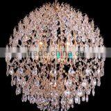 New Arrival Crystal Chandeliers Modern LED Hanging Lamp Pendant Light Chandelier Smart Lighting CZ2102G thumbnail-1