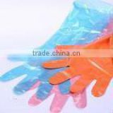 Surgical disposable PE gloves