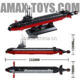 Bd-7530391 Children Toys Brick Plastic Intelligent Building Block Nuclear Submarine 193pcs