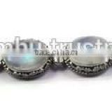 Sterling Silver Gemstone Bracelets