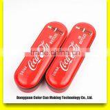 Colorfull Flat Storage Tin Box thumbnail-1