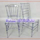 Transparent Crystal Clear Resin Plastic Event Rental Chiavari Chair thumbnail-6