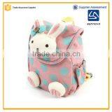 China Supplier Sannovo Wholesale Cute Rabbit Kids Backpack Bag School thumbnail-2