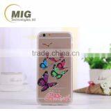 Colorful Drawing Hollow Flower Deer Animal Soft Tpu Mobile Phone Case for Iphone 6 / 6s / Plus 4.7 & 5.5 Inch 12 Colors Optional thumbnail-3