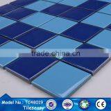 TC48016 China Outdoor Dark Blue Swimming Pool Mosaic Tile for Sale thumbnail-4