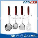 Meticulous Workmanship PP Handle Stainless Steel Cute Kitchen Utensils