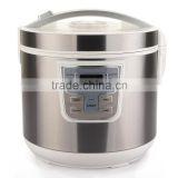 stainless steel multifunction rice cooker