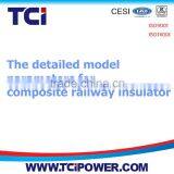 The detailed model parameters for composite railway insulator(2)