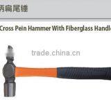 Cross Pein Hammer With Fiberglass Handle