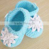 2015 Cheap Soft Hand Knit Baby Boy Shoes for Sale thumbnail-4