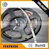 4.8W/M DC24V SMD3528 IP20 60LED/M 360LM/M Flexible Led Strip light