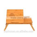2014 Newest Factory Supplier New Portable Folding Bamboo Laptop Table ,notebook Table. thumbnail-4