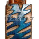 Designed Coloured Wood Dug Out Pipe thumbnail-5