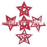 Very Cute Stars Felt Cup Placemat and Stars Felt Table Placemats thumbnail-1