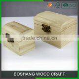 Natural Round Wood Box thumbnail-6