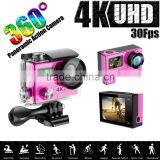 Original H8R 4K Action Camera + Wifi + 2.4G Remote Control Dual Screen 4k Camera Sport Full hd 1080p thumbnail-5
