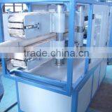 Plastic pipe extrusion line