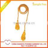 Honor Cord Single Color in Gold for Graduation thumbnail-1