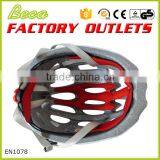New Design Red Bule White Comfortable Wearing Bike Helmet With Adjustor thumbnail-4