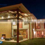 2016 Japanese Standard Prefabricated Tiny Houses Light Steel Bungalow With Solar Panel