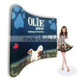 10ft Curved Fabric Graphics Pop Up Display