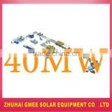 40MW PV solar cell module panel automatic framing assembly line production line