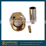 RF Connector RP-SMA Crimp Plug(female Pin) Connector Sma Crimp Connector RG316 RG174 LMR100 thumbnail-1