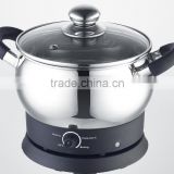 1.5L mini electric hot pot with CE/CB by TUV
