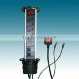 Pop up Desk Power Socket Outlets, Tabletop Socket ,UK Power Sockets