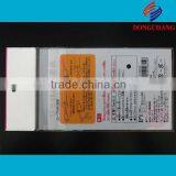 Colored Bopp Plastic Bag With Header Card