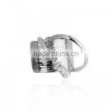 Unique 3 Parts 18K Gold Ring Designs For Girls thumbnail-2