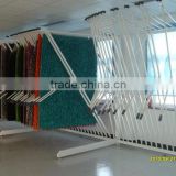 retail combined type hanging rug display rack
