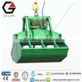 6-12M3 Electric Hydraulic Cargo Clamshell Grab Bucket In Port Crane